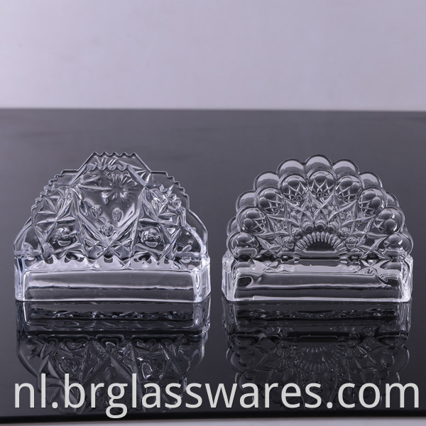 crystal glass napkin holder 3